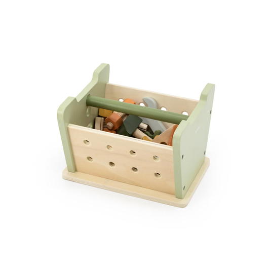 Arbetsbänk & verktygslåda i trä – 2-i-1 – PolarB by VIGA