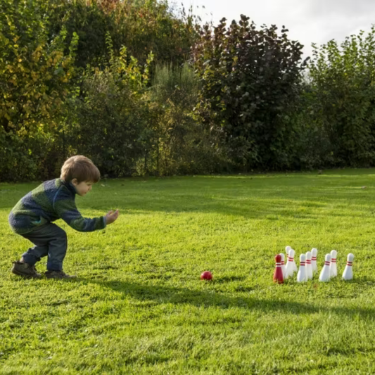 Bowling XL i trä – Egmont Toys