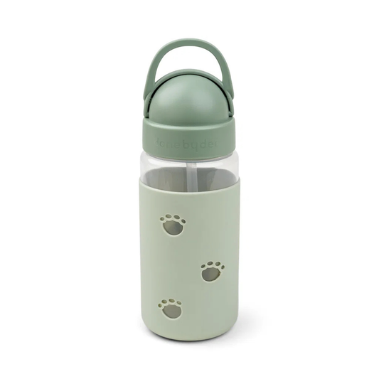 Easy-Grip Straw Bottle Elphee 350 ml Grön – Done by Deer