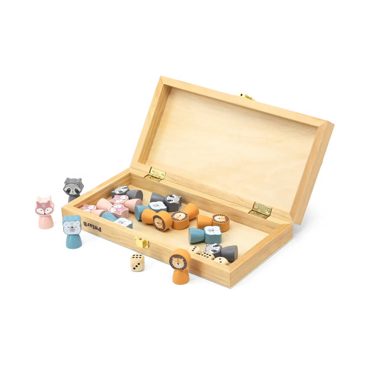 Fia med knuff i trä – PolarB by VIGA