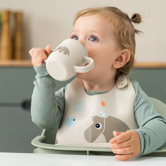 Silicone Bib Celebration Sand – Done by Deer