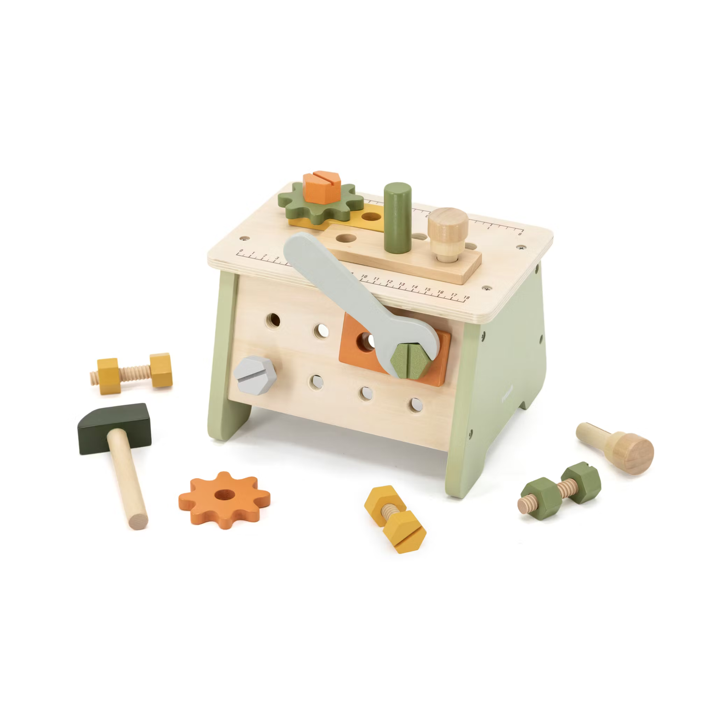 Arbetsbänk & verktygslåda i trä – 2-i-1 – PolarB by VIGA