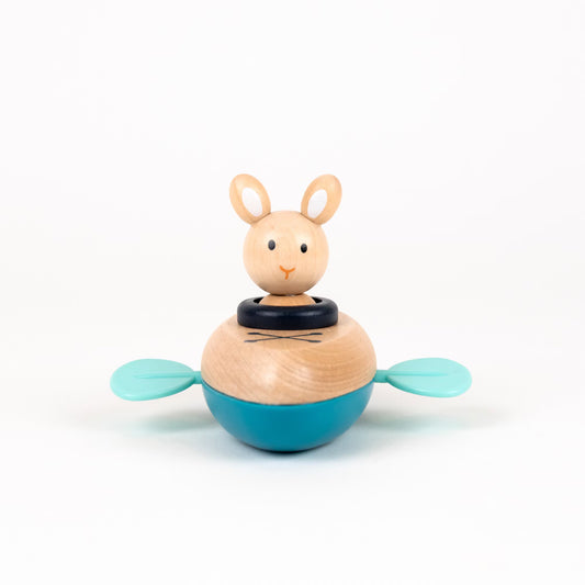 Badleksak Kanin i båt – Uppvridningsbar vattenleksak – Egmont Toys