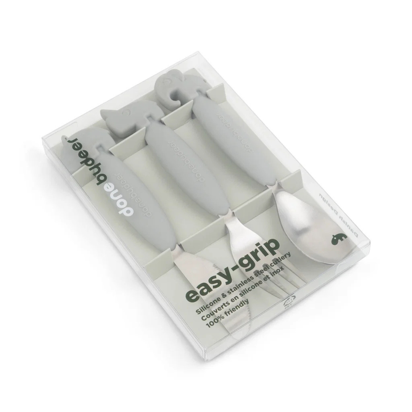 Easy-Grip Bestickset Grå – Done by Deer