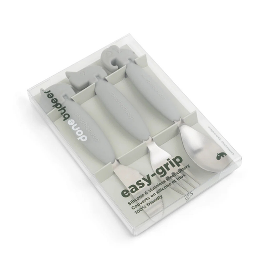 Easy-Grip Bestickset Grå – Done by Deer