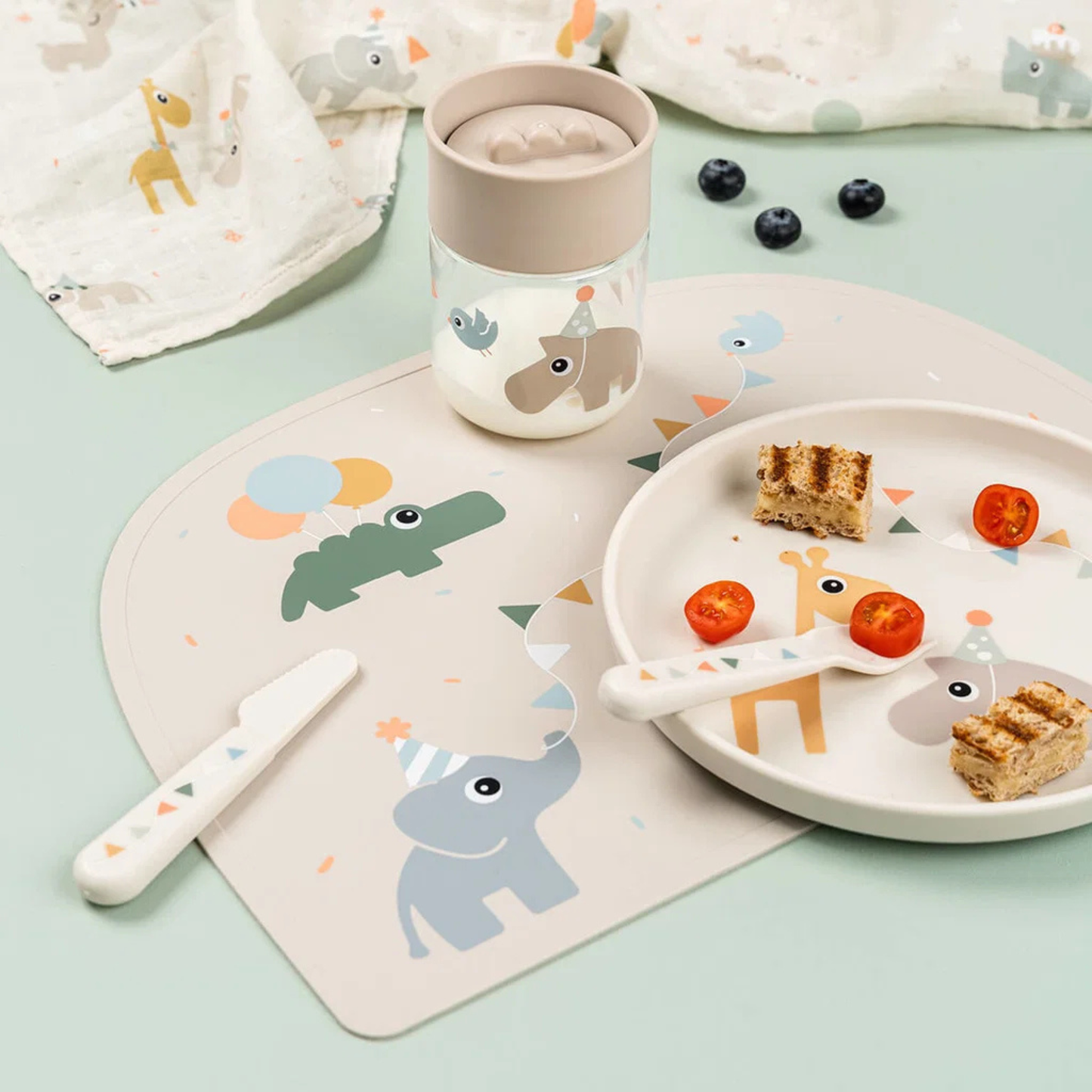 Silicone Placemat Celebration Sand – Done by Deer