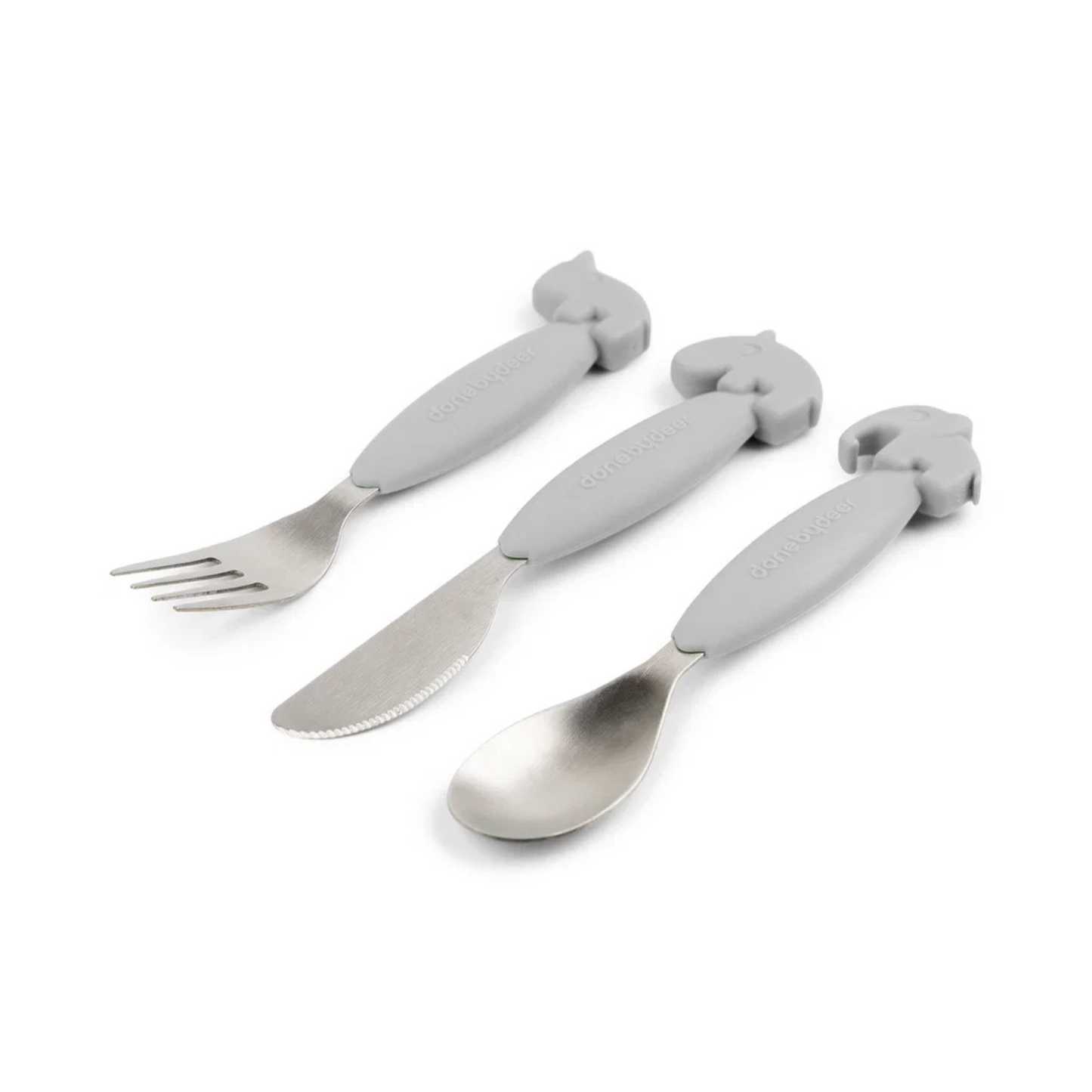 Easy-Grip Bestickset Grå – Done by Deer