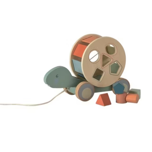 Dragleksak sköldpadda – Klosslåda 2-i-1 – Egmont Toys