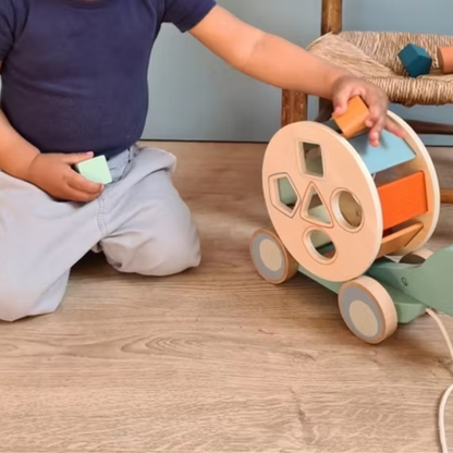 Dragleksak sköldpadda – Klosslåda 2-i-1 – Egmont Toys