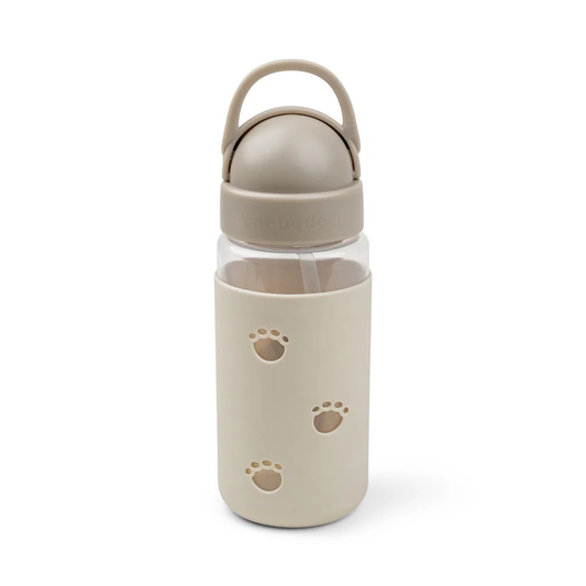 Easy-Grip Straw Bottle Elphee 350 ml Sand – Done by Deer