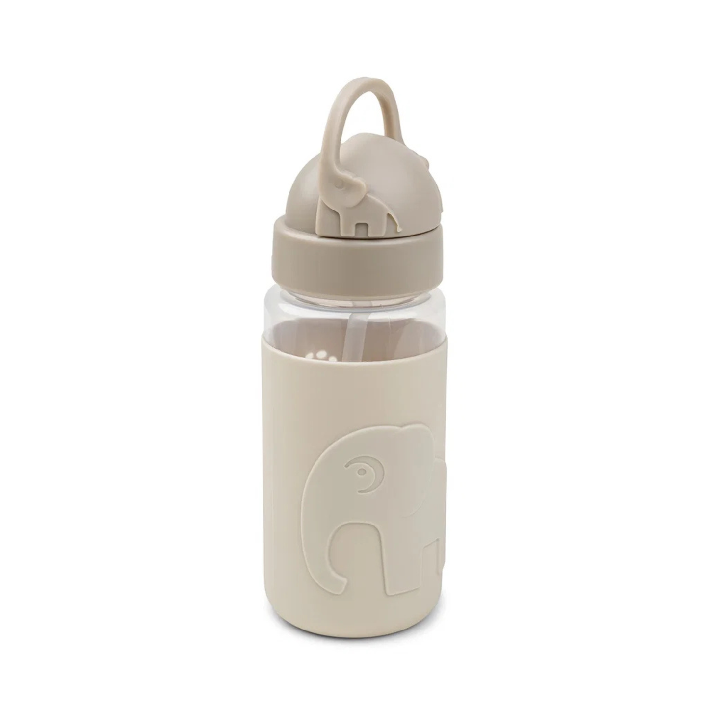 Easy-Grip Straw Bottle Elphee 350 ml Sand – Done by Deer