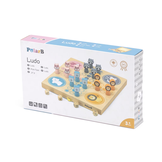 Fia med knuff i trä – PolarB by VIGA