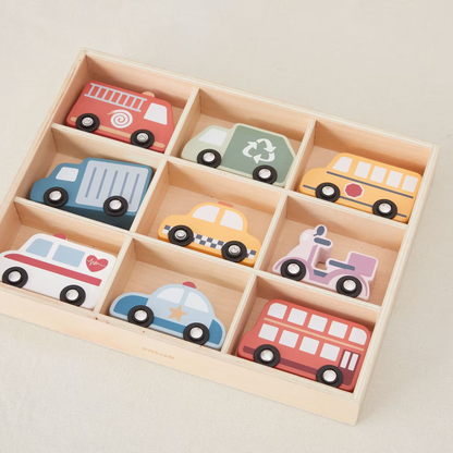 Stadens fordon 9-pack