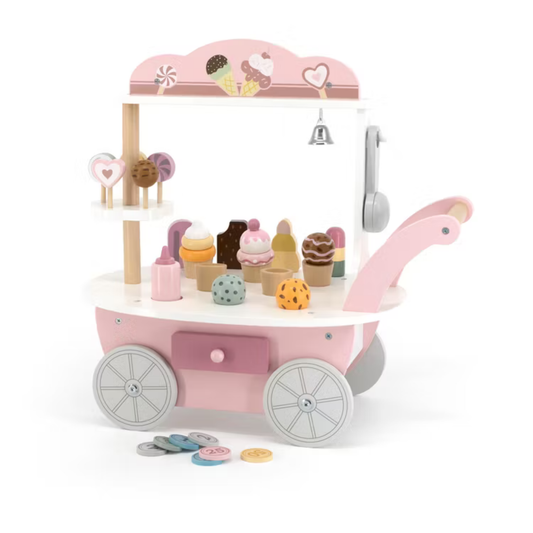 Glassvagn i trä – PolarB by VIGA