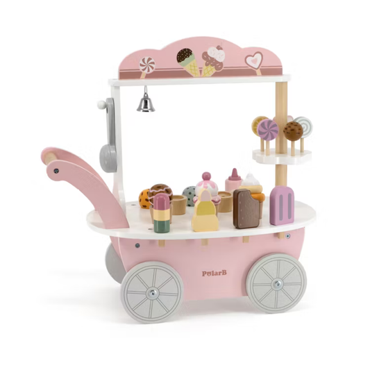 Glassvagn i trä – PolarB by VIGA