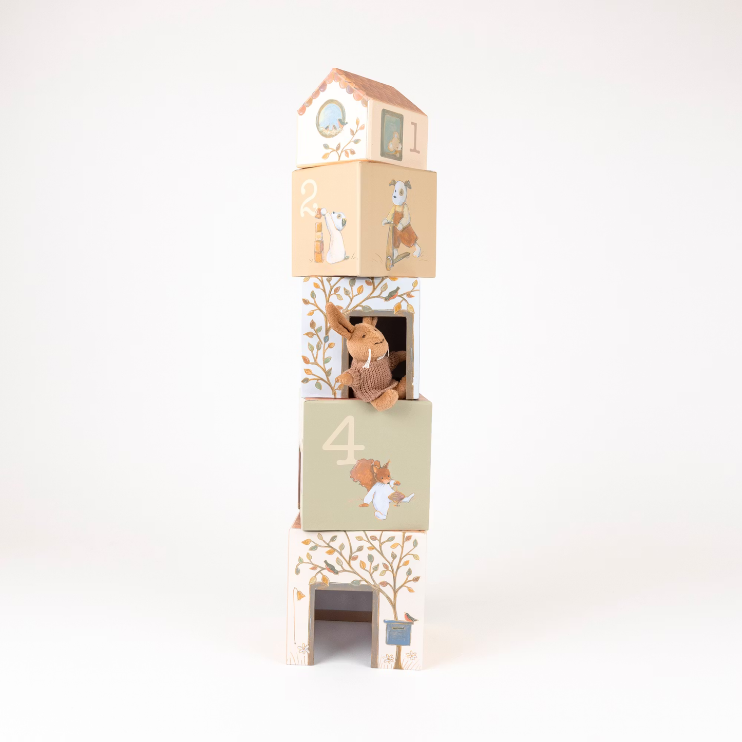 Kubhus stapelleksak – Lenny Kanin – Egmont Toys