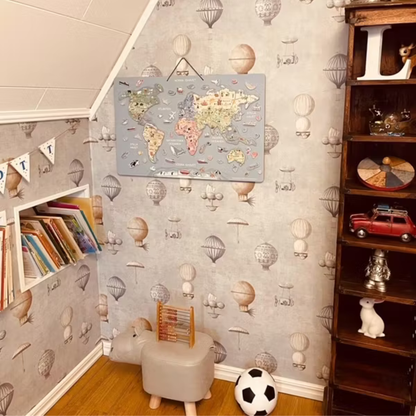 Väggkarta världen – Magnetpussel & Whiteboard – PolarB by VIGA