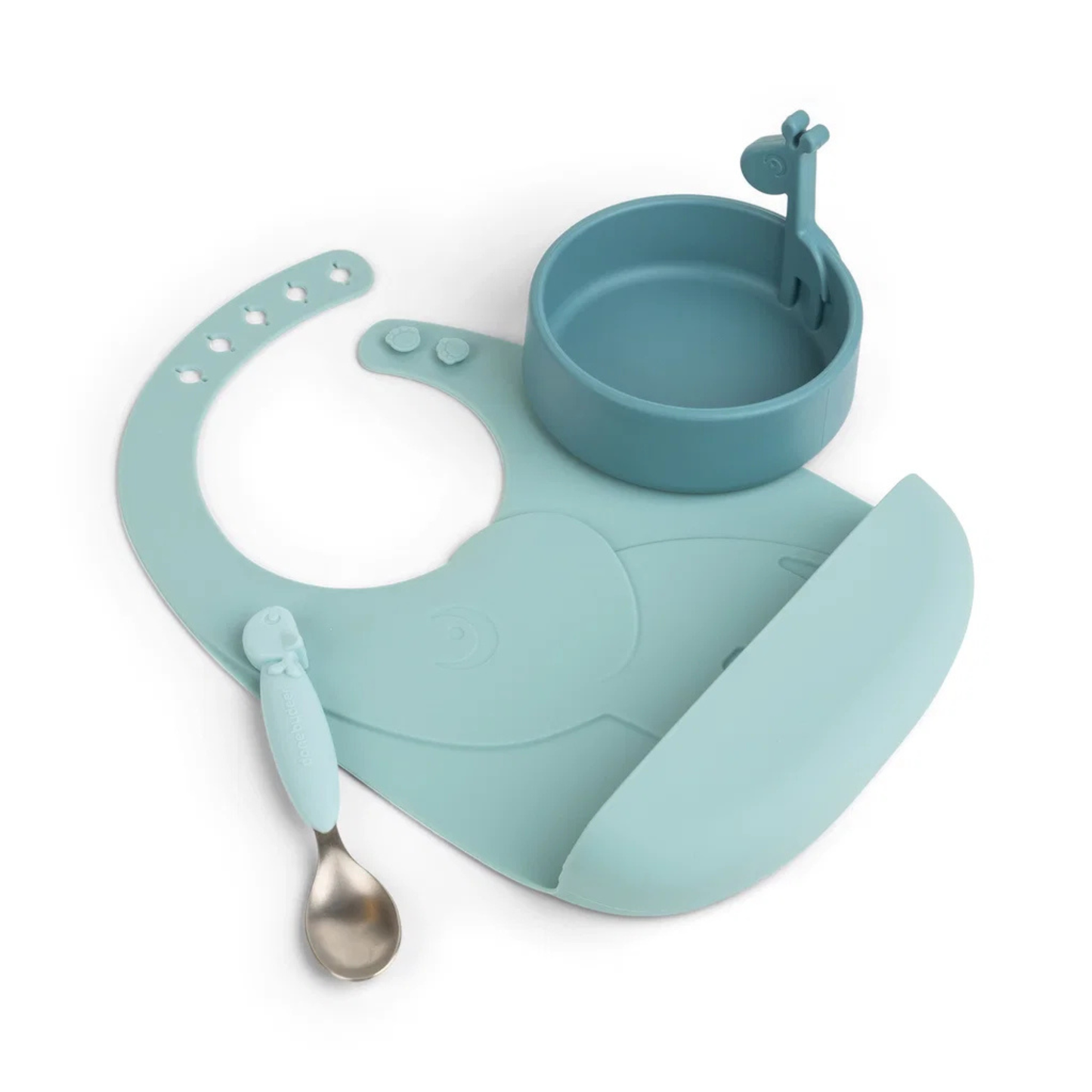 Peekaboo First Meal Set Deer Friends Blå – Done by Deer