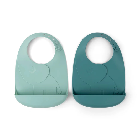 Peekaboo Haklapp 2-pack Grön – Done by Deer