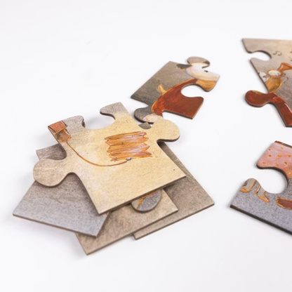 4 pussel – 4, 6, 9 & 12 bitar – Egmont Toys