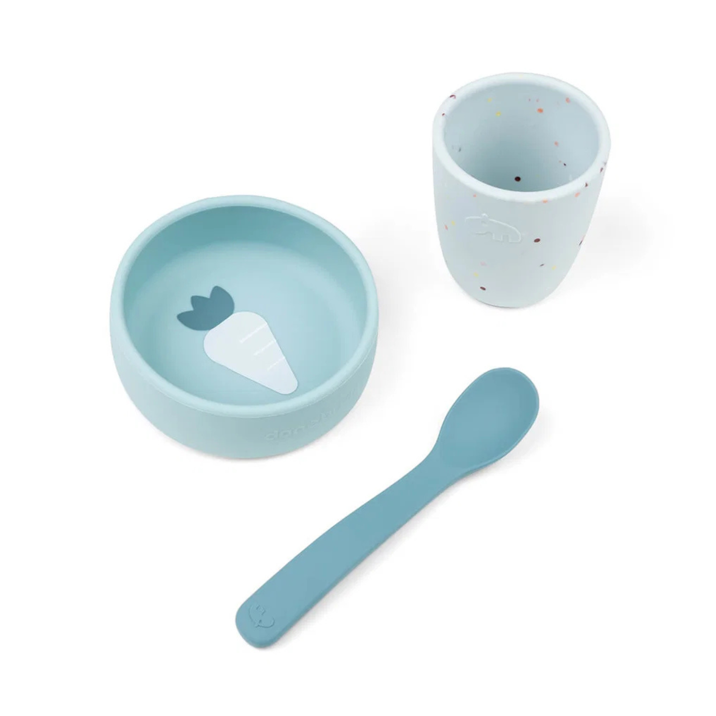 Silicone First Meal Set Blå – Done by Deer