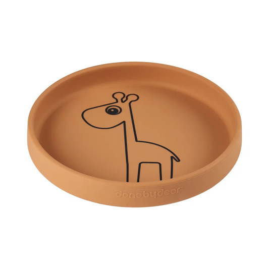 Silicone Plate Raffi Mustard – Done by Deer