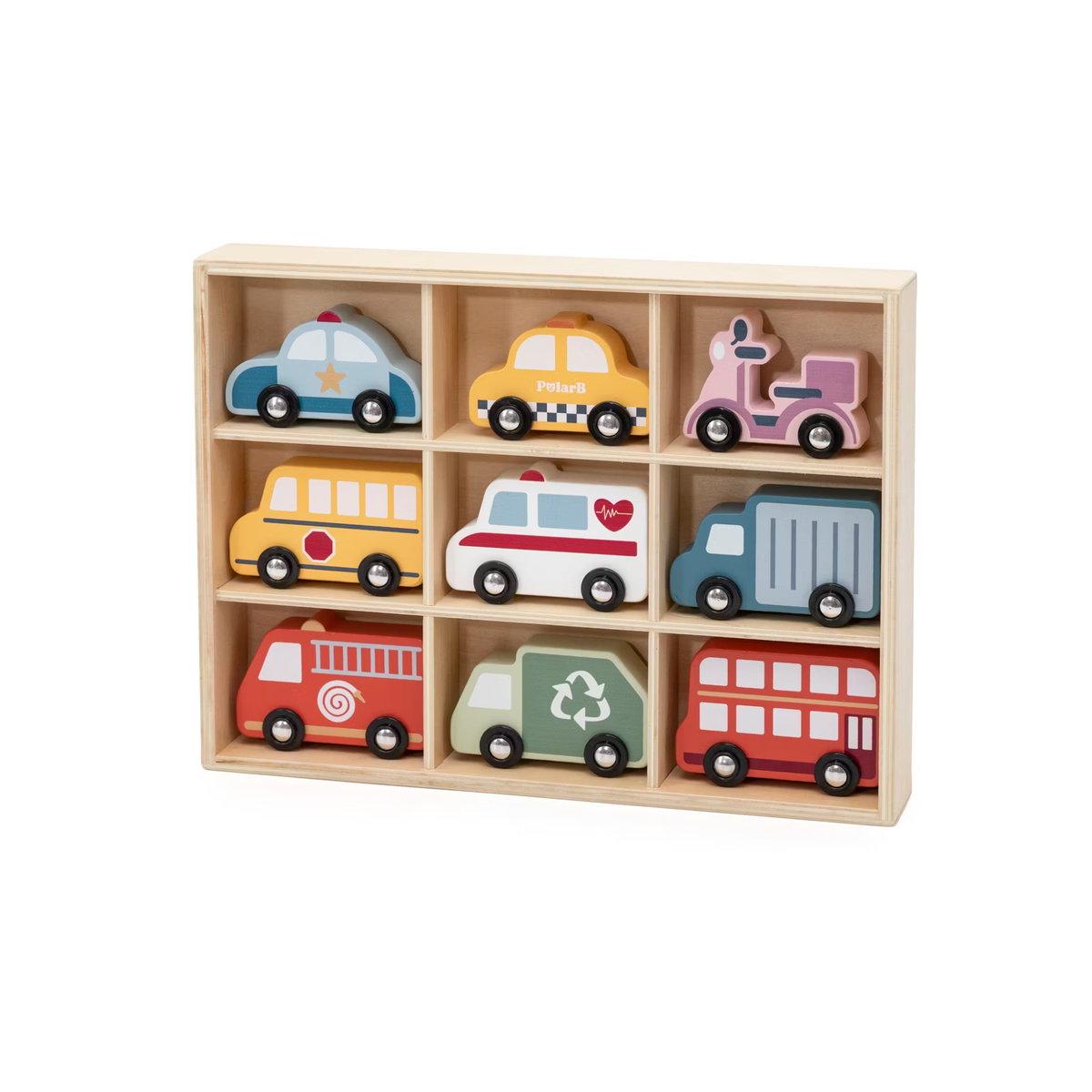 Stadens fordon 9-pack