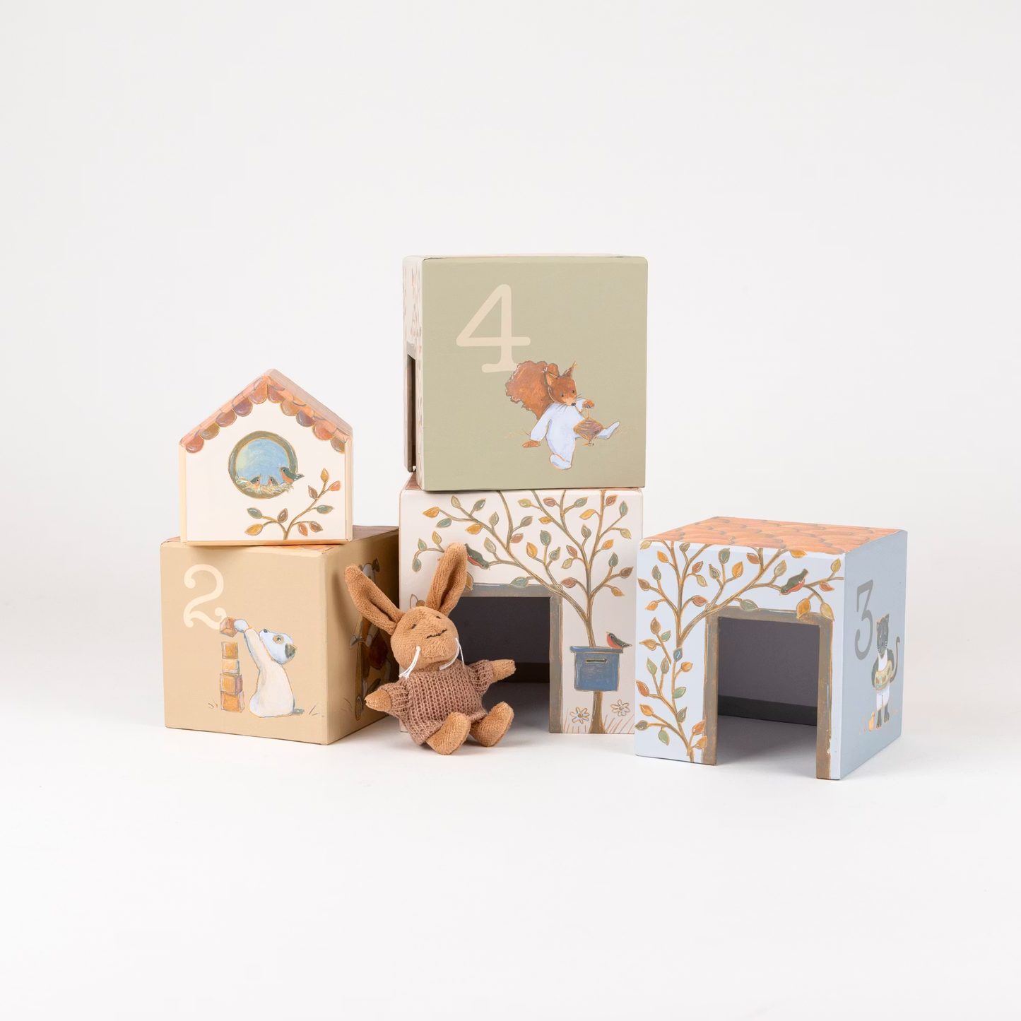 Kubhus stapelleksak – Lenny Kanin – Egmont Toys