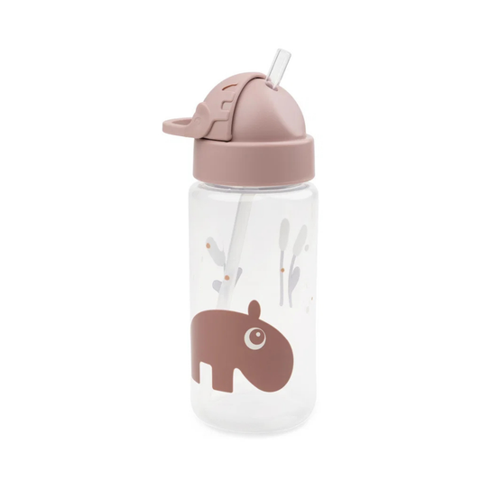 Straw Bottle Ozzo 350 ml Puder – Done by Deer