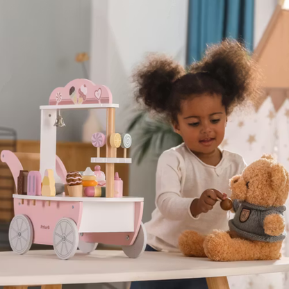 Glassvagn i trä – PolarB by VIGA